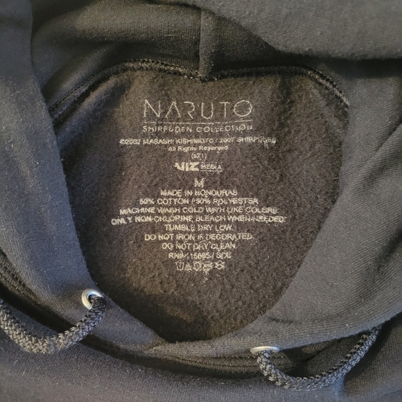 Naruto Shippuden 09 Black Hoodie - Picture 5 of 5